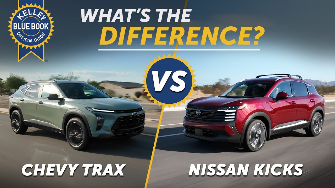 2025 Chevrolet Trax Vs 2025 Nissan Kicks | What's The Difference?