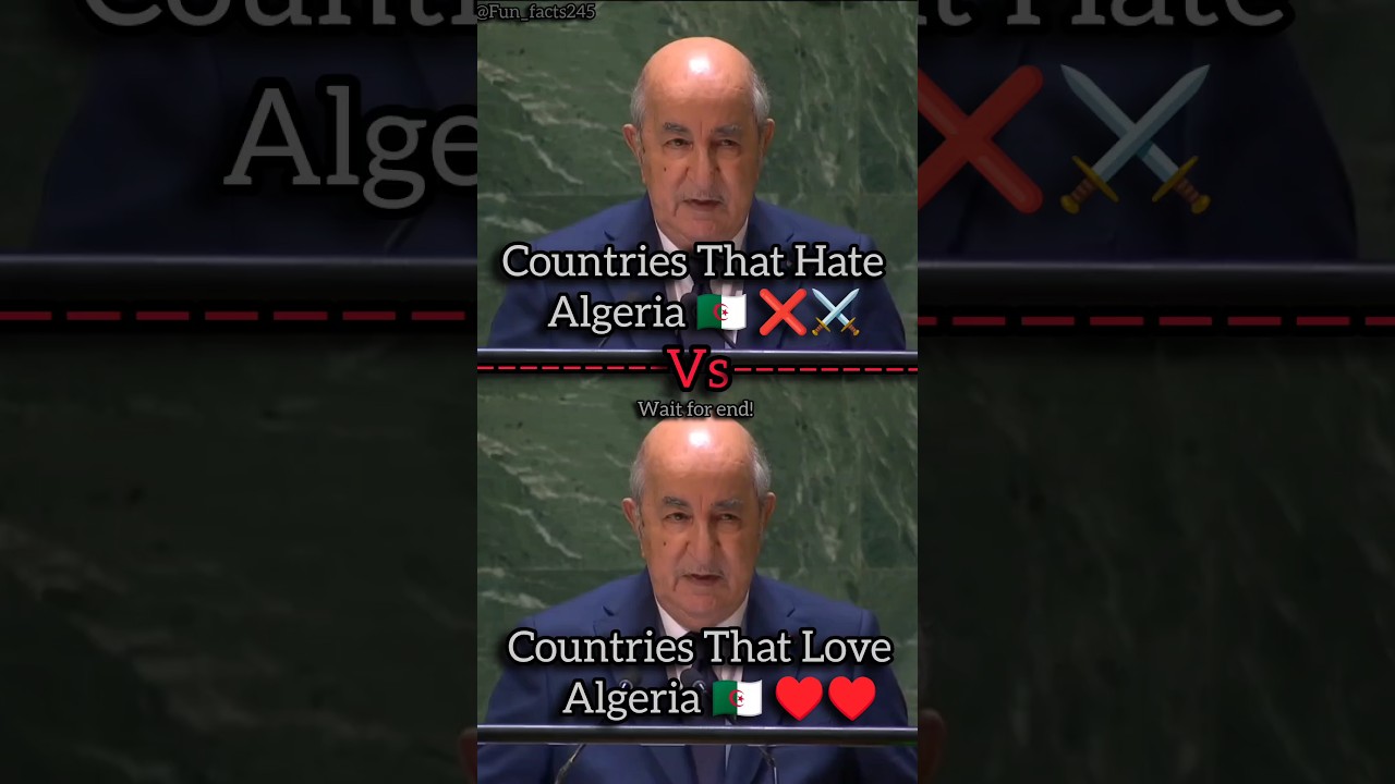Algeria: Countries That Love & Hate 🇩🇿
