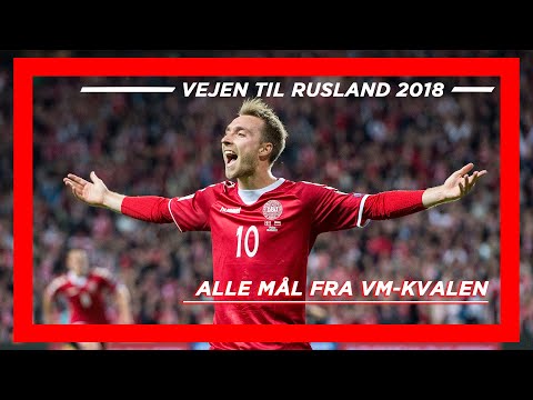 Alle mål fra VM-kval 2018: Nyd Christian Eriksens gyldne fod