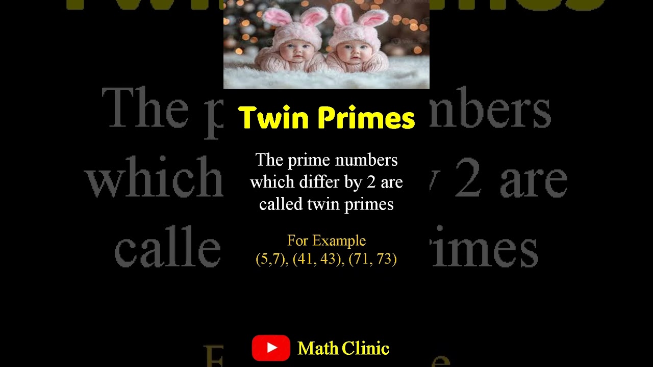 Discover the Fascinating World of Twin Primes! 🔢 | Prime Numbers Explained