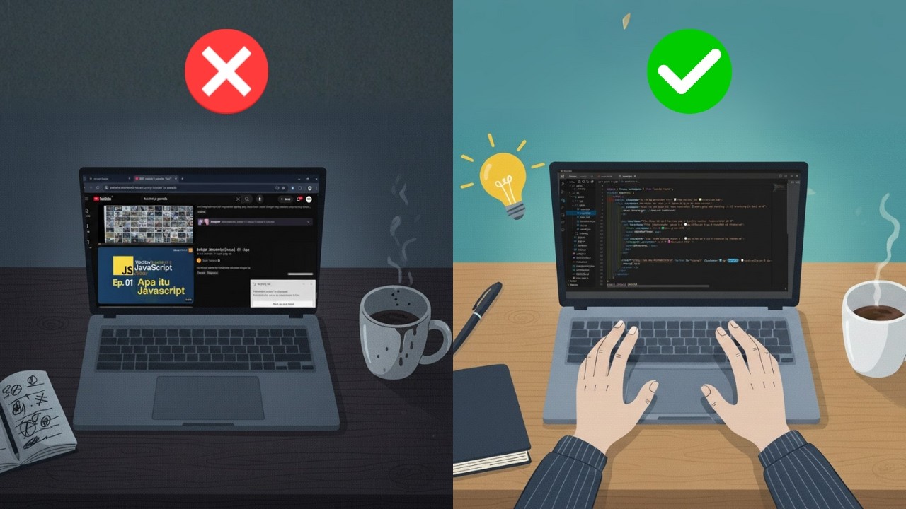 Bebas dari 'Tutorial Hell'! Cara Cepat dan Efektif Belajar Coding π