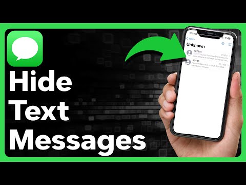 How to Hide Text Messages on iPhone