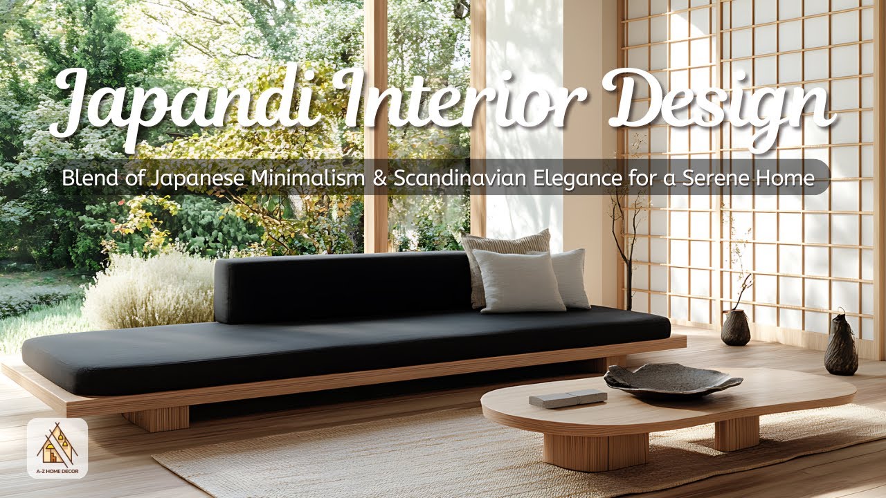 Japandi Interior Design: The Perfect Fusion of Japanese Minimalism & Scandinavian Cozy Elegance 🏡
