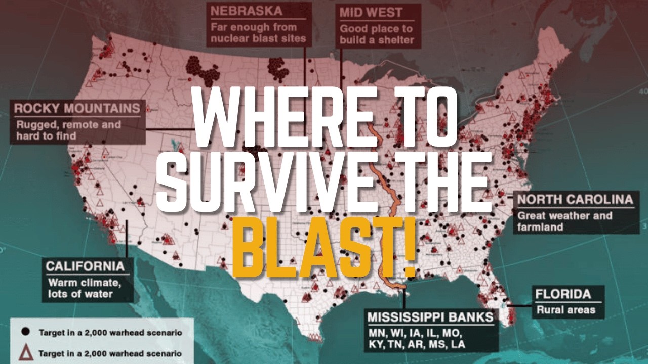 Top Safe Havens in the U.S. to Survive a Nuclear War 🛡️