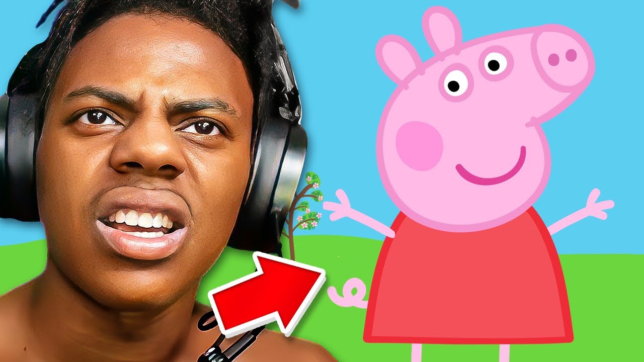 iShowSpeed Reacts to PeppaPig Appearance 🐷