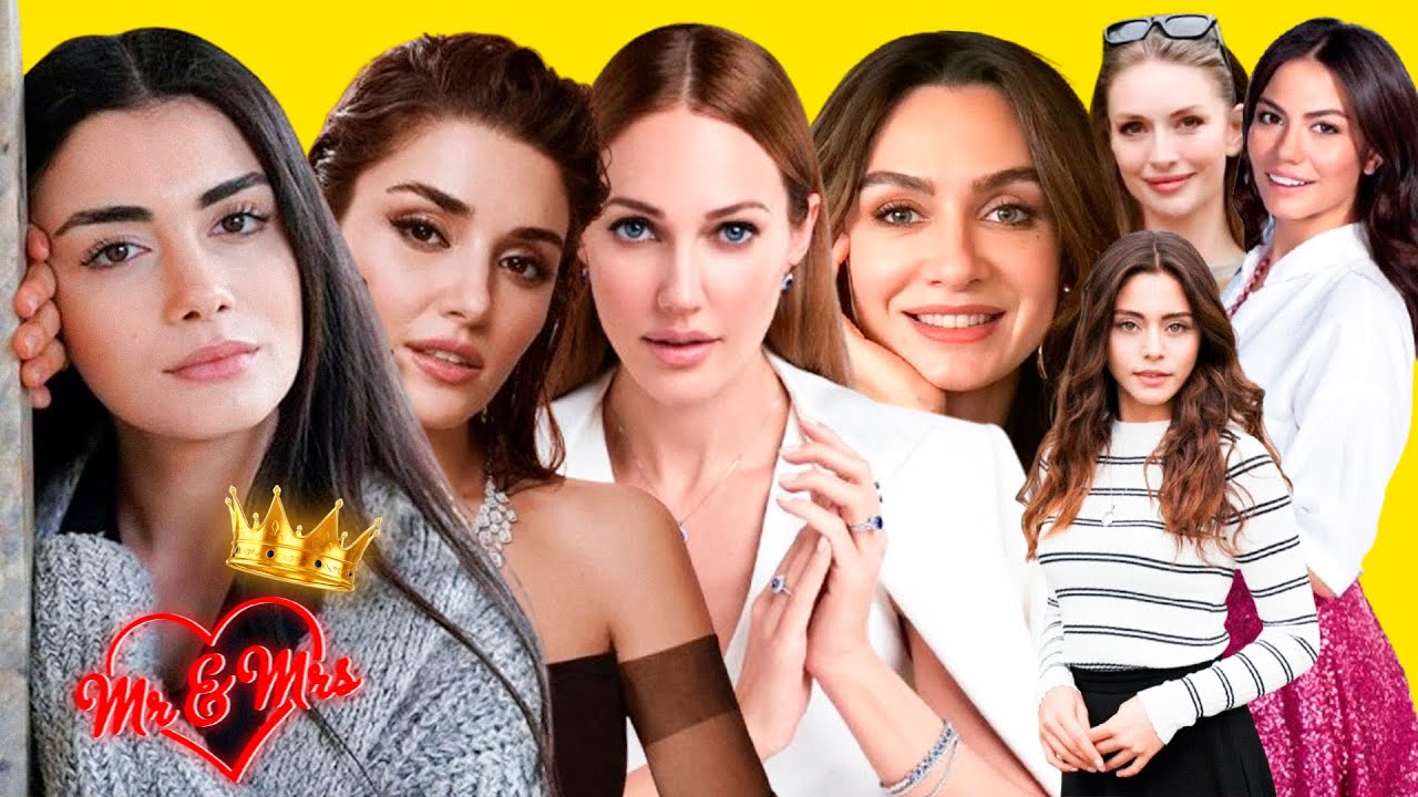 Самые красивые турецкие актрисы и их избранники 💖