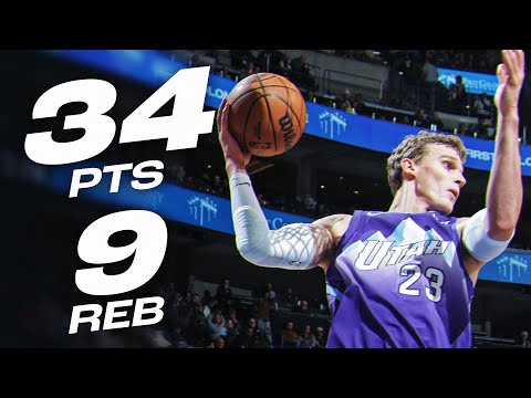 Lauri Markkanen GOES TO WORK in Jazz W! 🔥| November 23, 2024