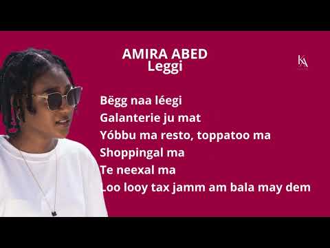 [Paroles] AMIRA ABED-Leggi