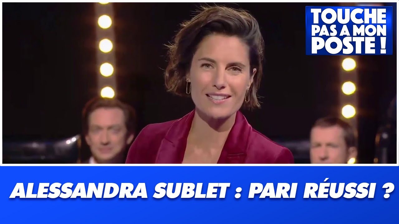 Alessandra Sublet animate le 'Grand concours' 🎤