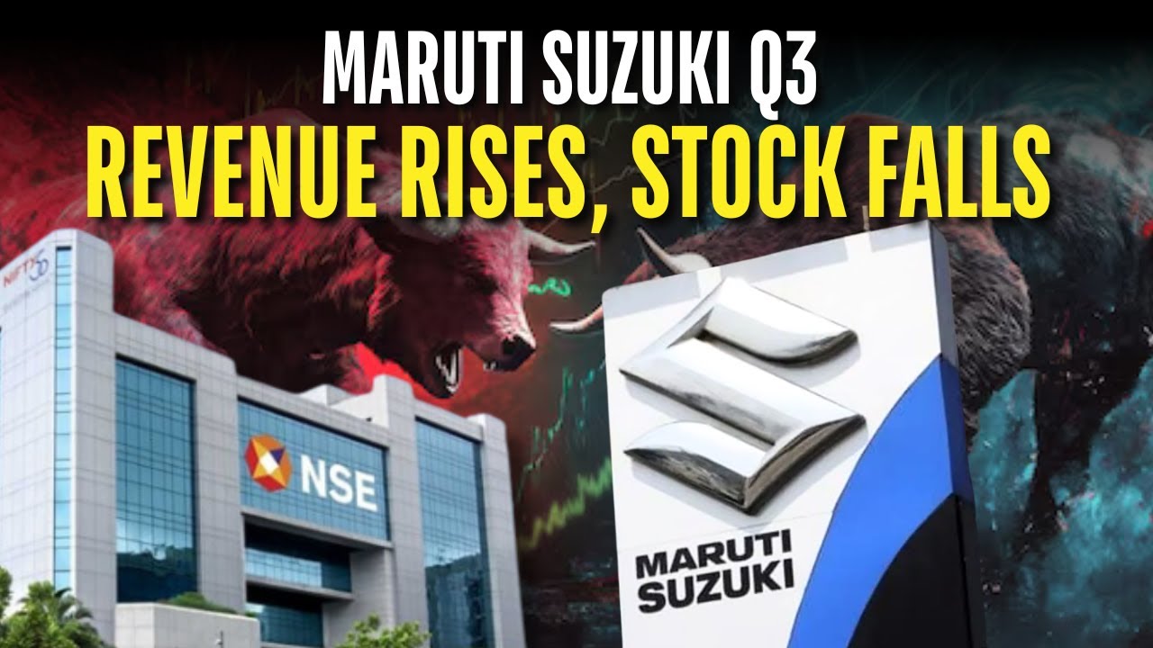 Maruti Suzuki Stock Faces Pressure Despite Q3 Revenue Rise 📉