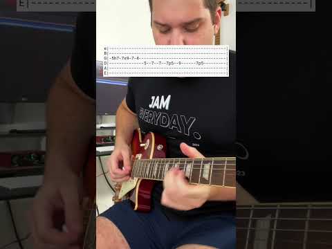 How To Play The Solo of "Stacy's Mom" by Fountains of Wayne - #guitar #guitarcover