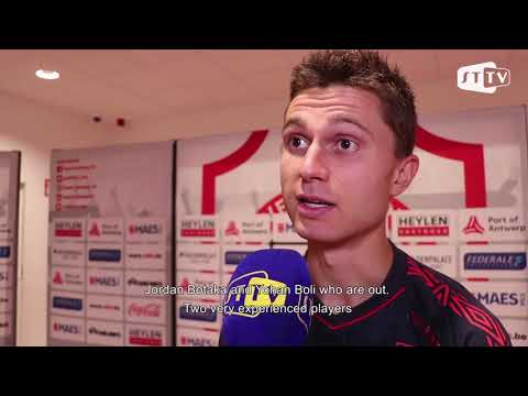 Wolke Janssens after R. Antwerp FC - STVV