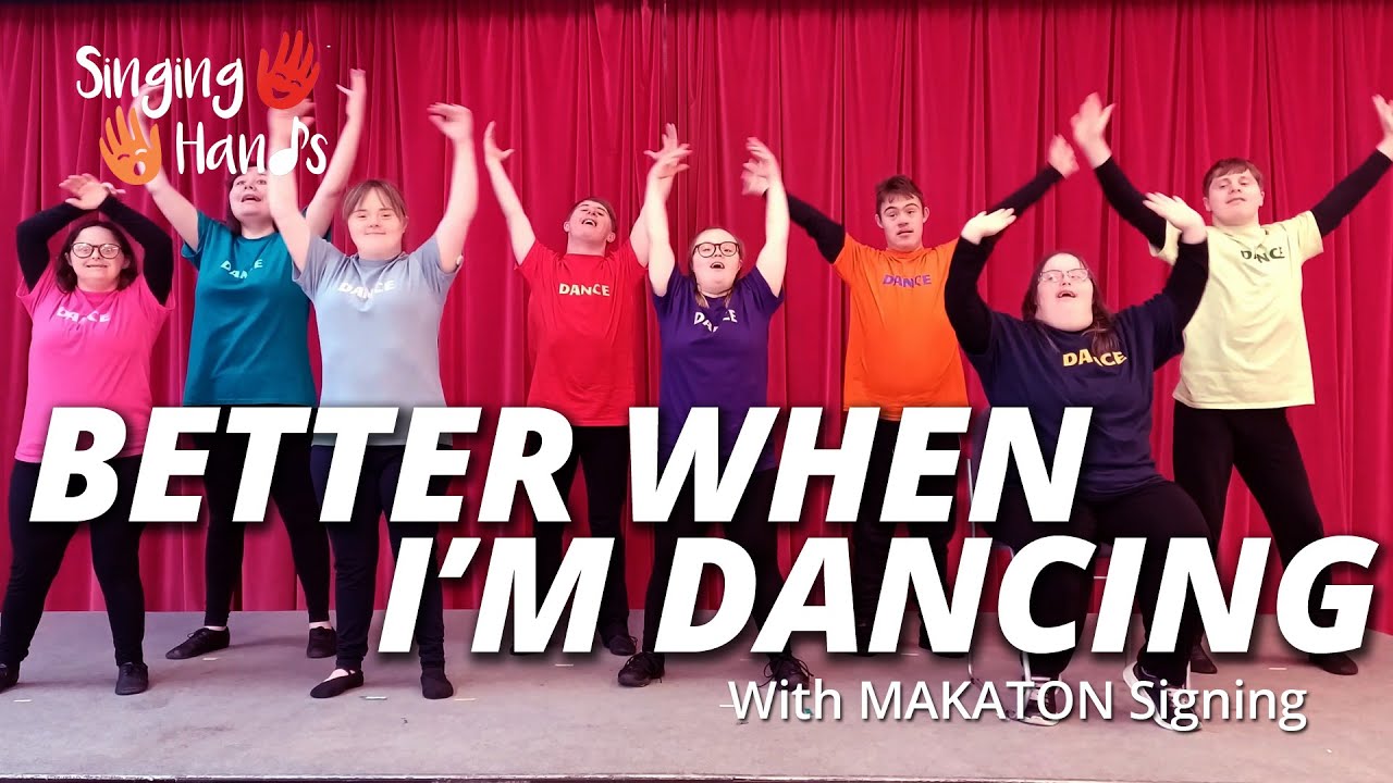 Makaton Sign & Dance to 'Better When I’m Dancing' by Singing Hands 🎶