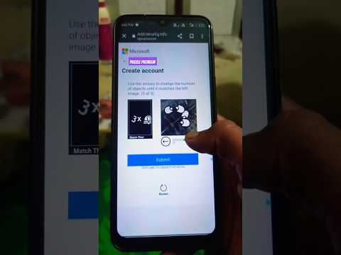 Microsoft Account Puzzle Verification 🧩 #microsoft #account