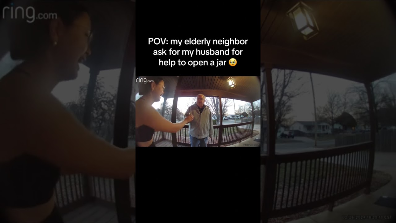 Assist Elder Neighbors with CCTV 📹