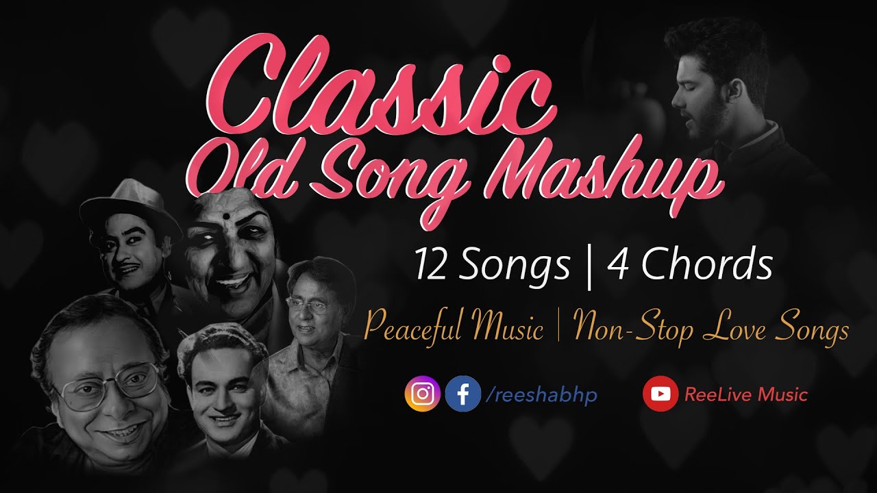 Classic Old Bollywood Love Songs Mashup 🎶