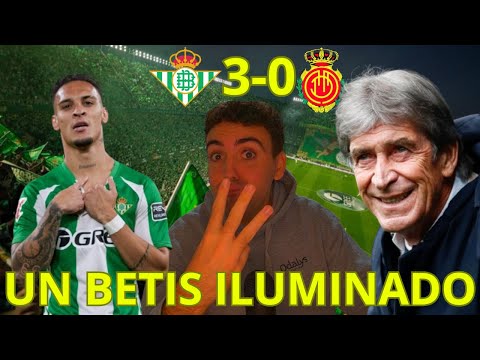 BETIS 3-0 MALLORCA / ¡EL BETIS VUELVE A GOLEAR Y VUELVE A LA QUINTA PLAZA CON UN ANTONY ILUMINADO!