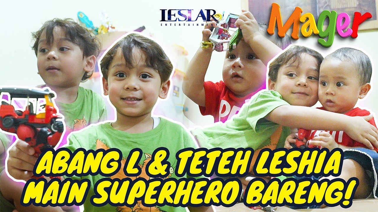 Abang Lajak Ajak Teteh Leshia Main Sambil Nunggu Shooting 🎮