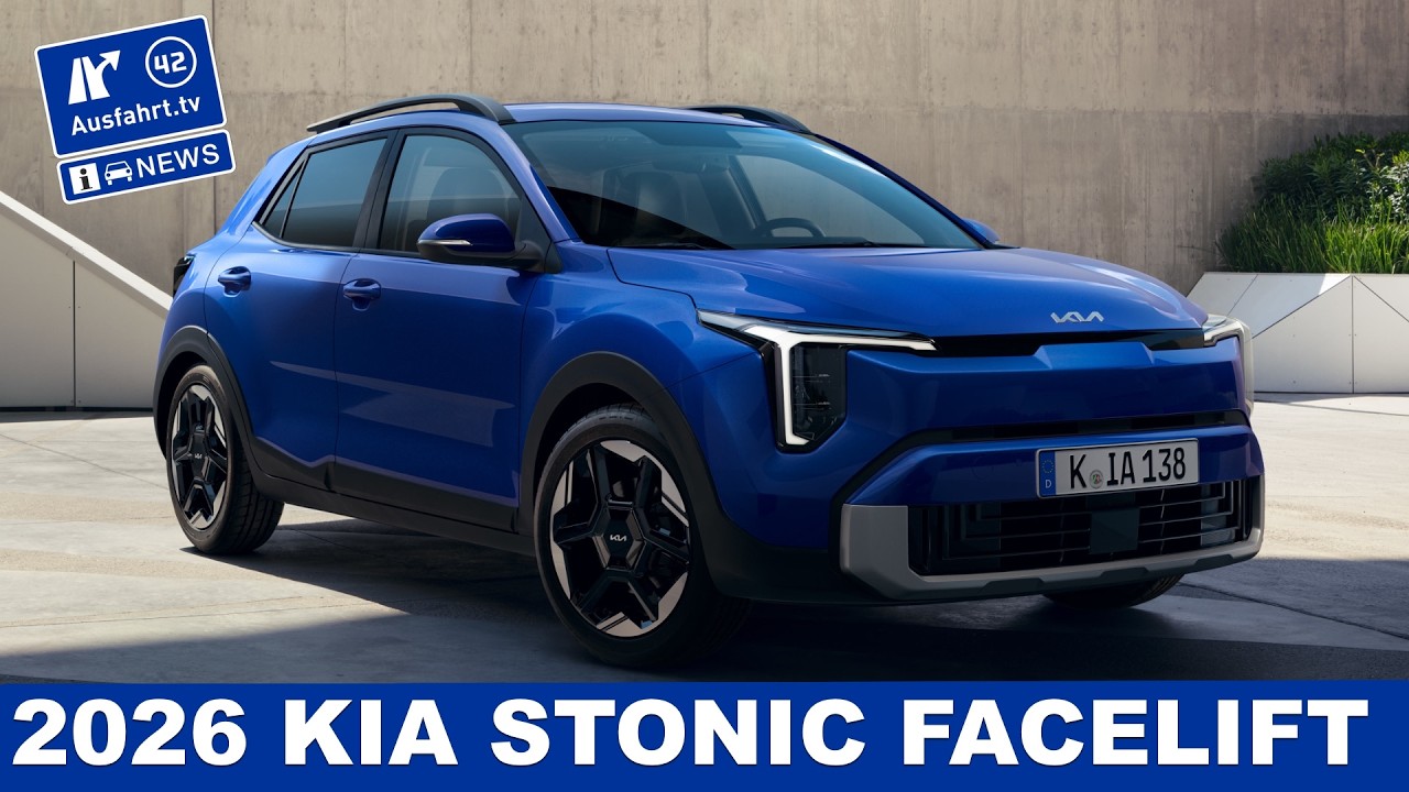 2026 Kia Stonic Facelift -  Was ist neu? | AusfahrtTV News