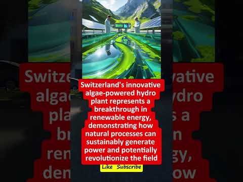 🌿⚡ Algae Power?! Switzerland’s Shocking New Green Energy Source