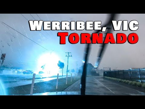 Tornado captured in Werribee, Victoria - 26 October, 2025