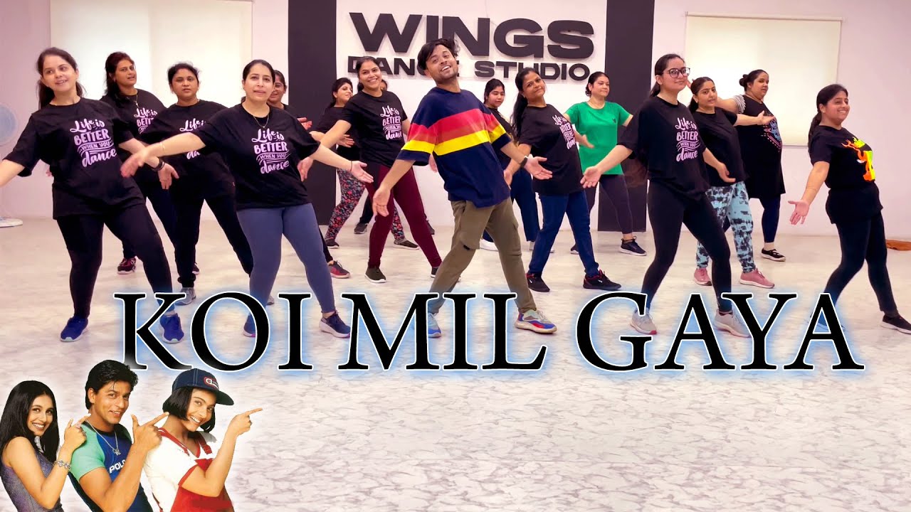 Koi Mil Gaya Dance Workout | Bollywood Zumba & Fitness 💃