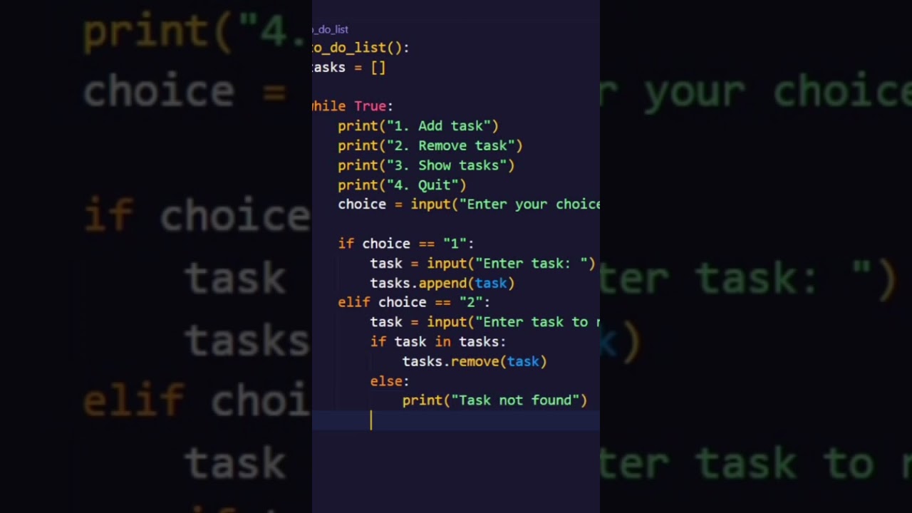 Quick Todo List App in 15 Secs with Python 📝