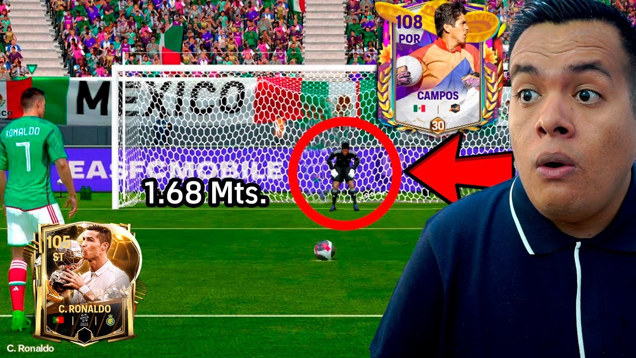 ¿Qué pasa si mejoras al portero más pequeño en FC Mobile? 🧤