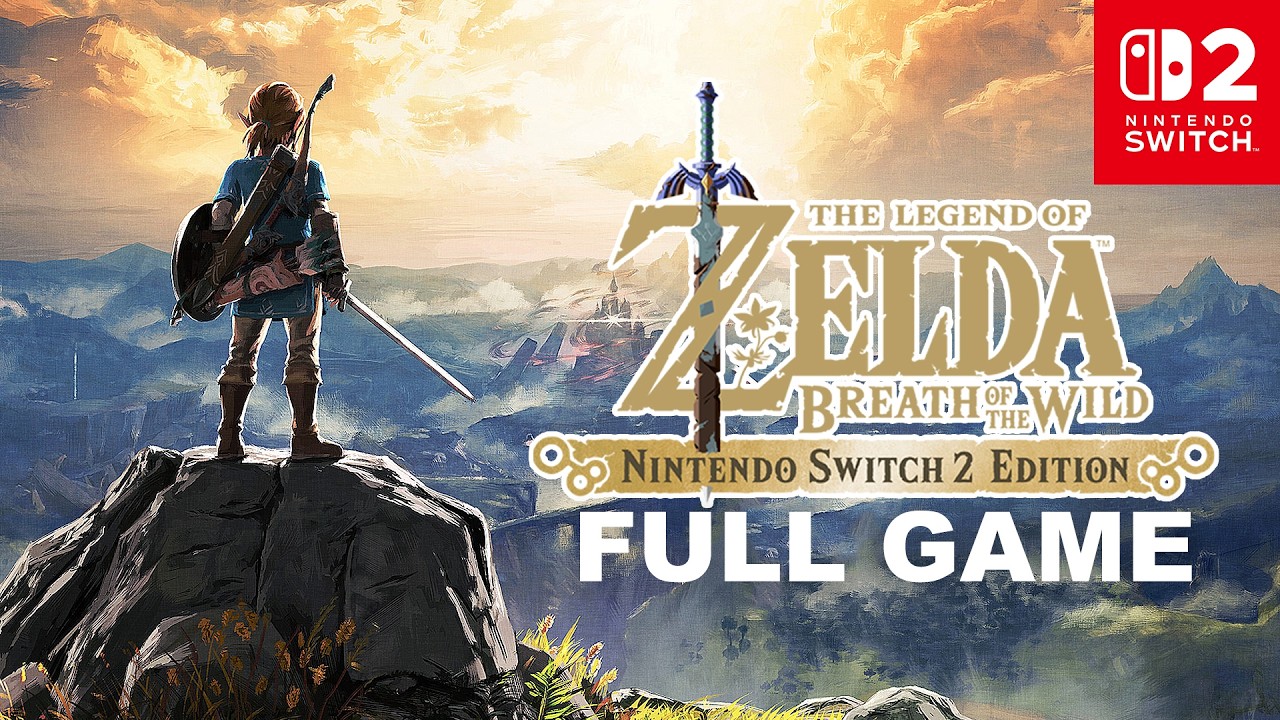 Zelda BOTW Switch 2 Walkthrough in 4K60FPS 🎮