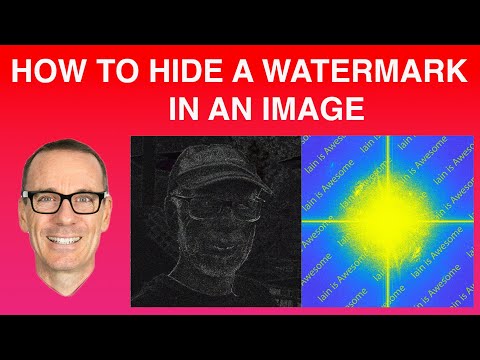 How to Hide a Watermark in an Image