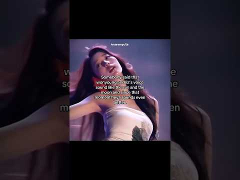 literally the moon and sun. #ive #wonyoung #liz #kpop #heya #vocals #ivearemyults