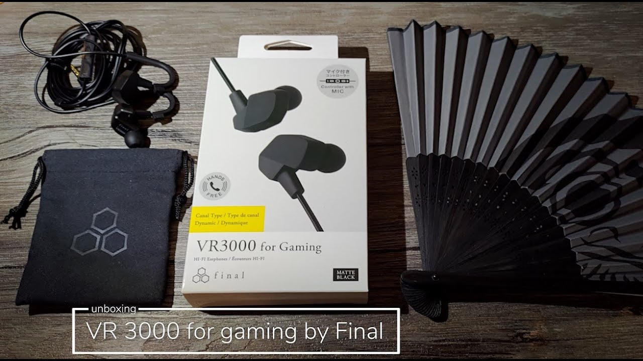 VR3000 Final 開箱🎧