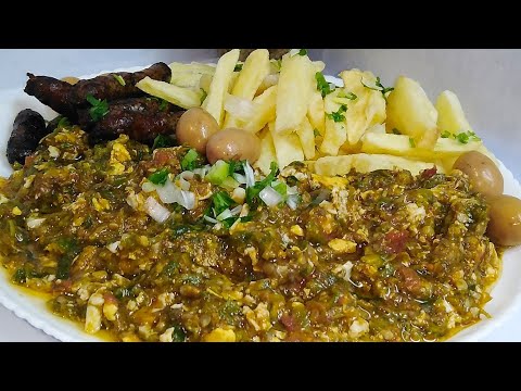 كفتاجي القيروان على اصولوا من يد قروية  مع طريقة المطاعم في قلي البطاطا(فريت) kaftejji tunisien