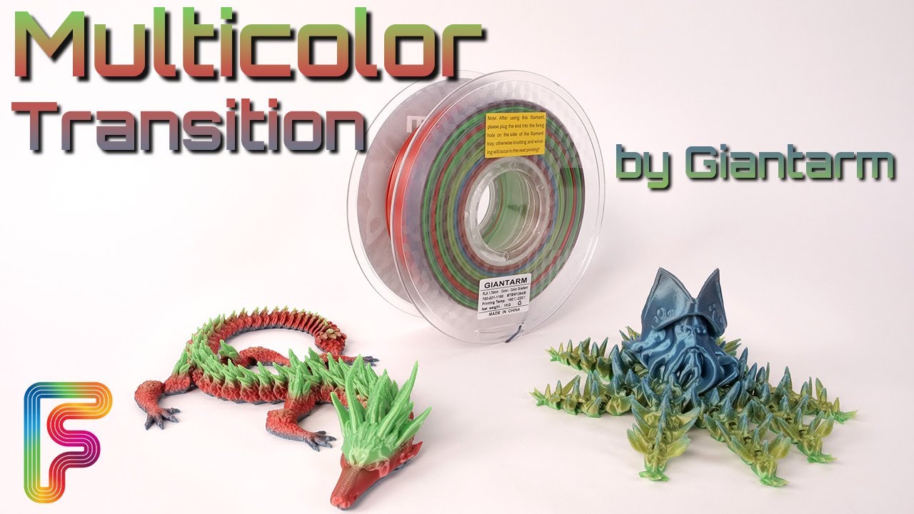 3D Printed Articulated Davy Jones Octopus & Furry Dragon 🐉