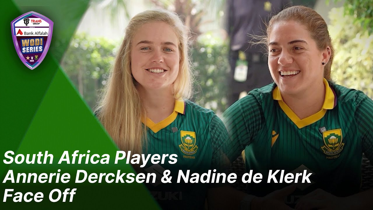 Time Out Challenge ⏱️ | South African Cricketers Annerie Dercksen & Nadine de Klerk Face Off!