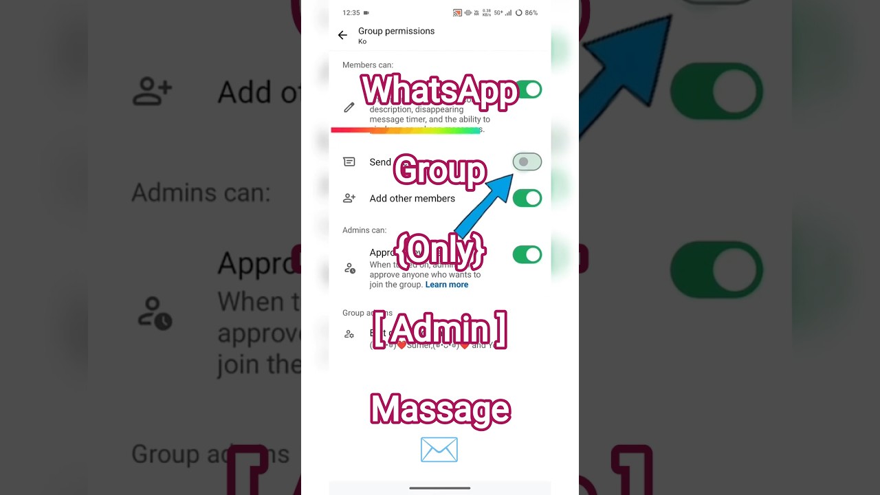 WhatsApp Group: Restrict Messaging to Admins Only | Quick Settings Guide