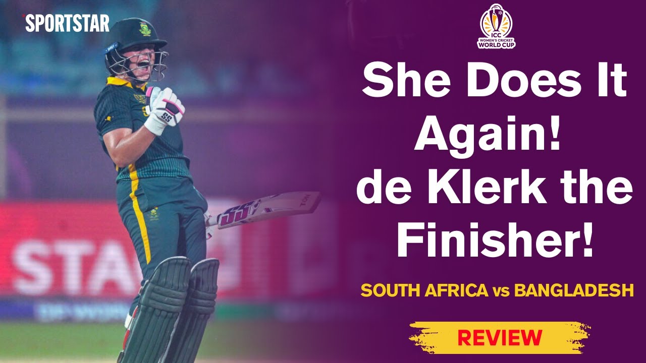 Nadine de Klerk Leads South Africa to Narrow Win Over Bangladesh in Thrilling World Cup Match 🏏