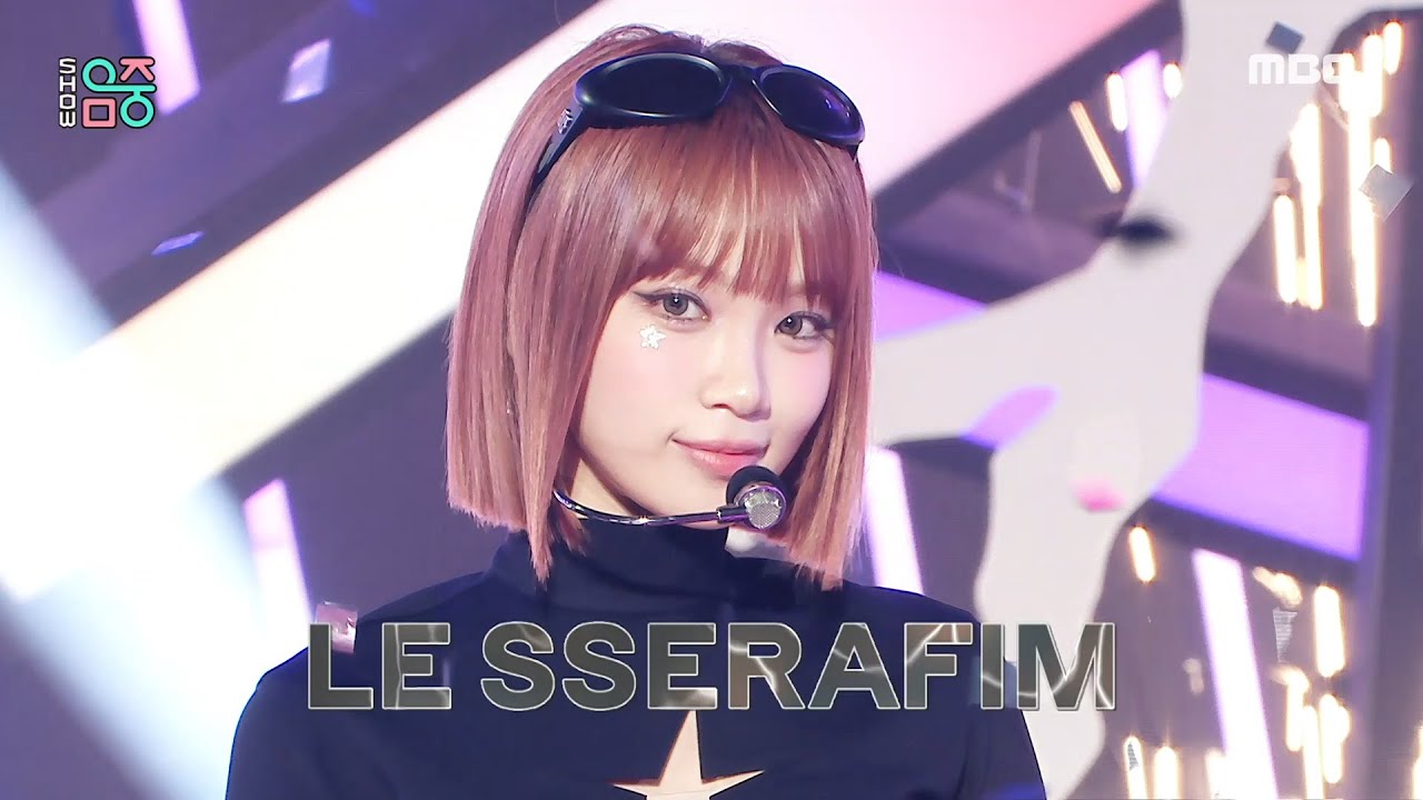 LE SSERAFIM Performs 'CRAZY' on Show! MusicCore 🎶