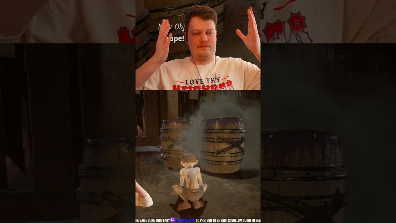 Blown Up Gollum for Science 🎮