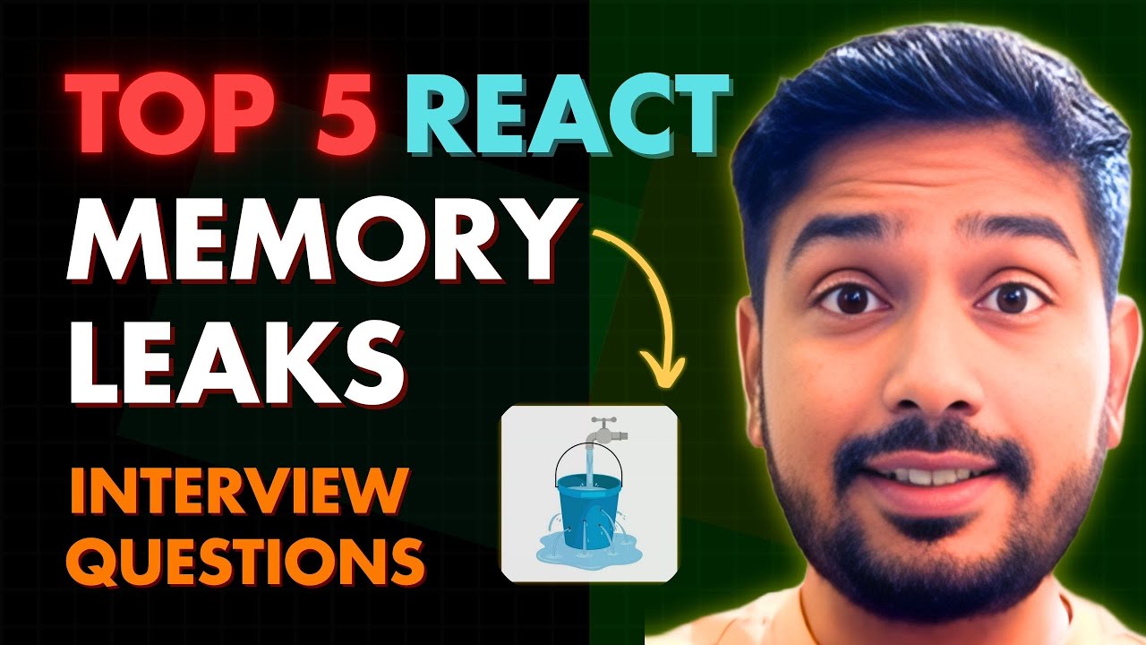Top 5 React Memory Leak Interview Questions | React interview questions and answers
