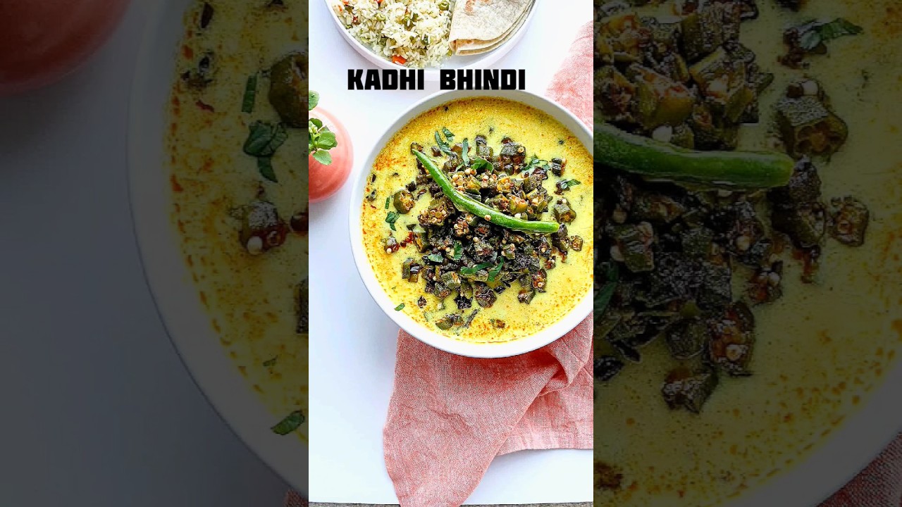 Delicious Bhindi Kadhi Recipe 🍛 | Easy Step-by-Step Guide