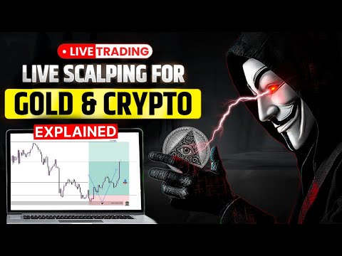 Live GOLD and CRYPTO Scalping Trading | DAY 139 #goldtrading #cryptotrading #bitcoin