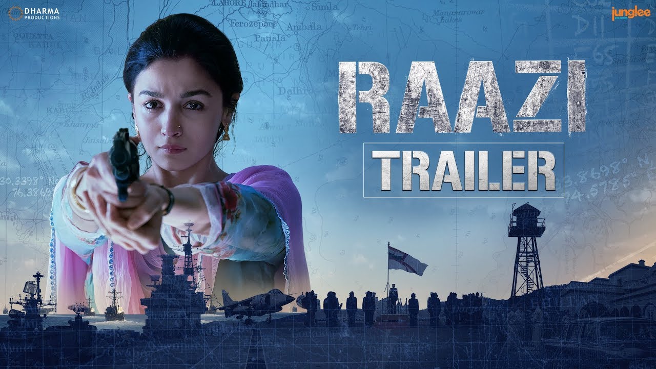 Raazi Official Trailer | Alia Bhatt & Vicky Kaushal 🎬