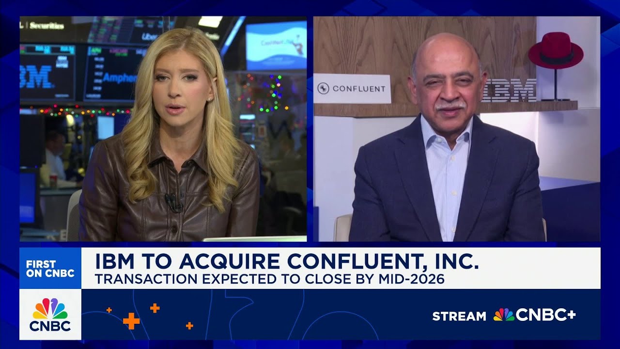 IBM CEO Arvind Krishna on $11B Confluent Deal 💼