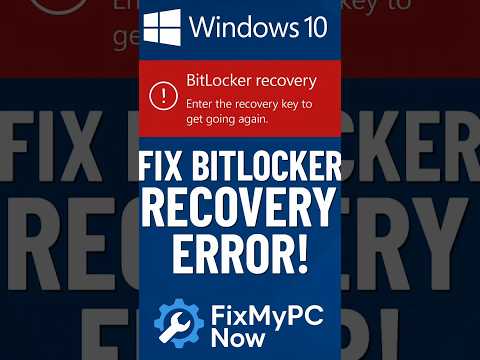 Windows Update Broke Your Laptop? Here’s How To Fix BitLocker Fast!