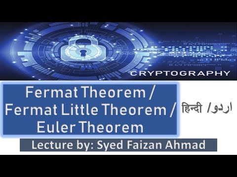 Fermat Theorem | Euler's Theorem | Fermat Little Theorem | Hindi Urdu