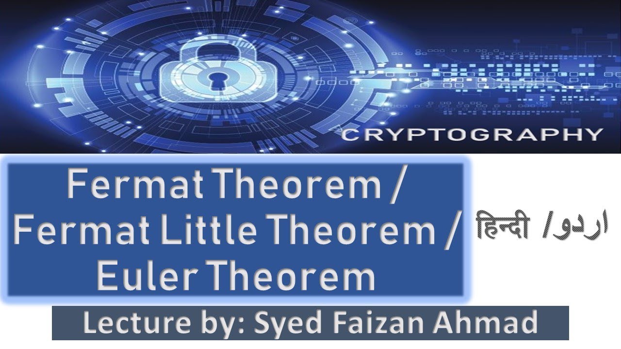 Fermat & Euler's Theorem Explained | Hindi & Urdu | Digital Signatures 🔐