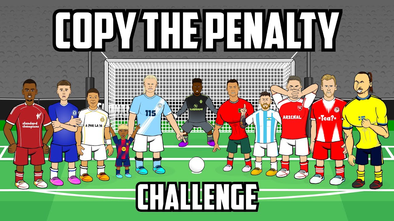 Epic Penalty Challenge with Haaland, Yamal, Ronaldo & Messi! ⚽️