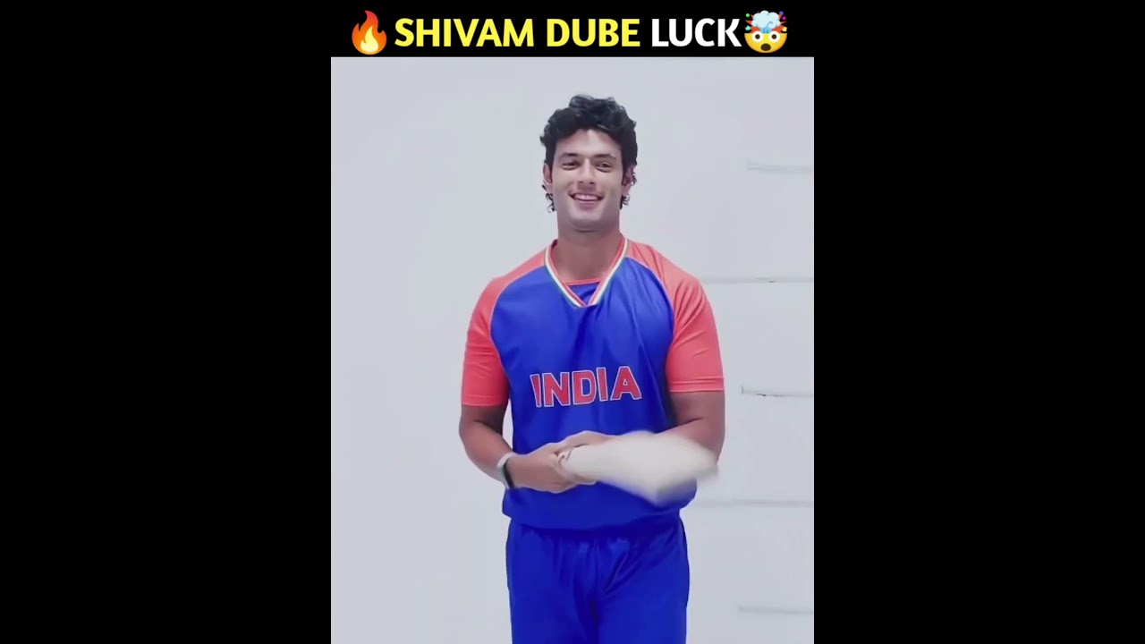 Shivam Dube's Incredible Luck Moments! 🔥 #ViralShorts