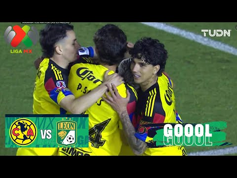 ¡GOOOL DE AMÉRICA! Aguirre la prende | América 2-0 León | Liga MX - Jornada 16 Apertura 2025 | TUDN